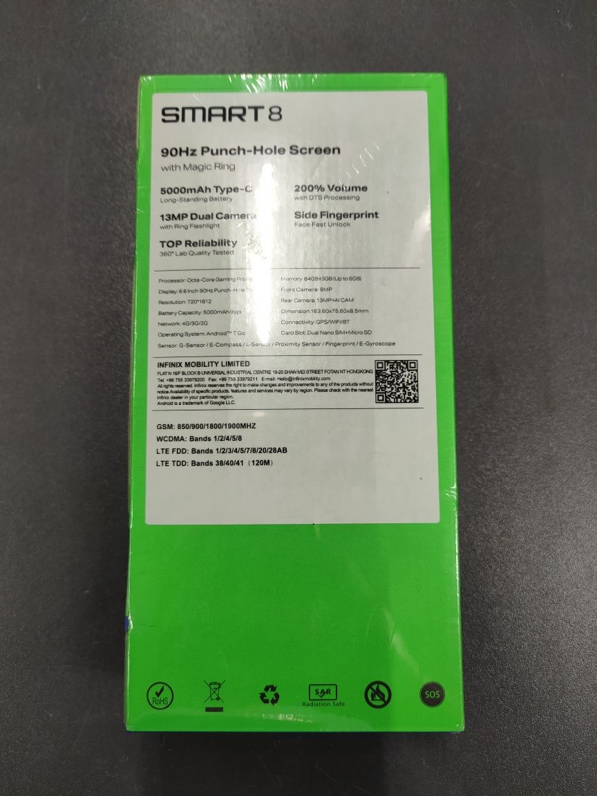 Nowy Infinix Smart 8