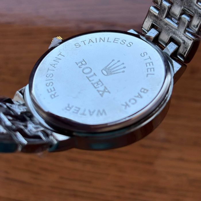 Хіт! Жіночий годинник Rolex на браслеті комбінованого кольору