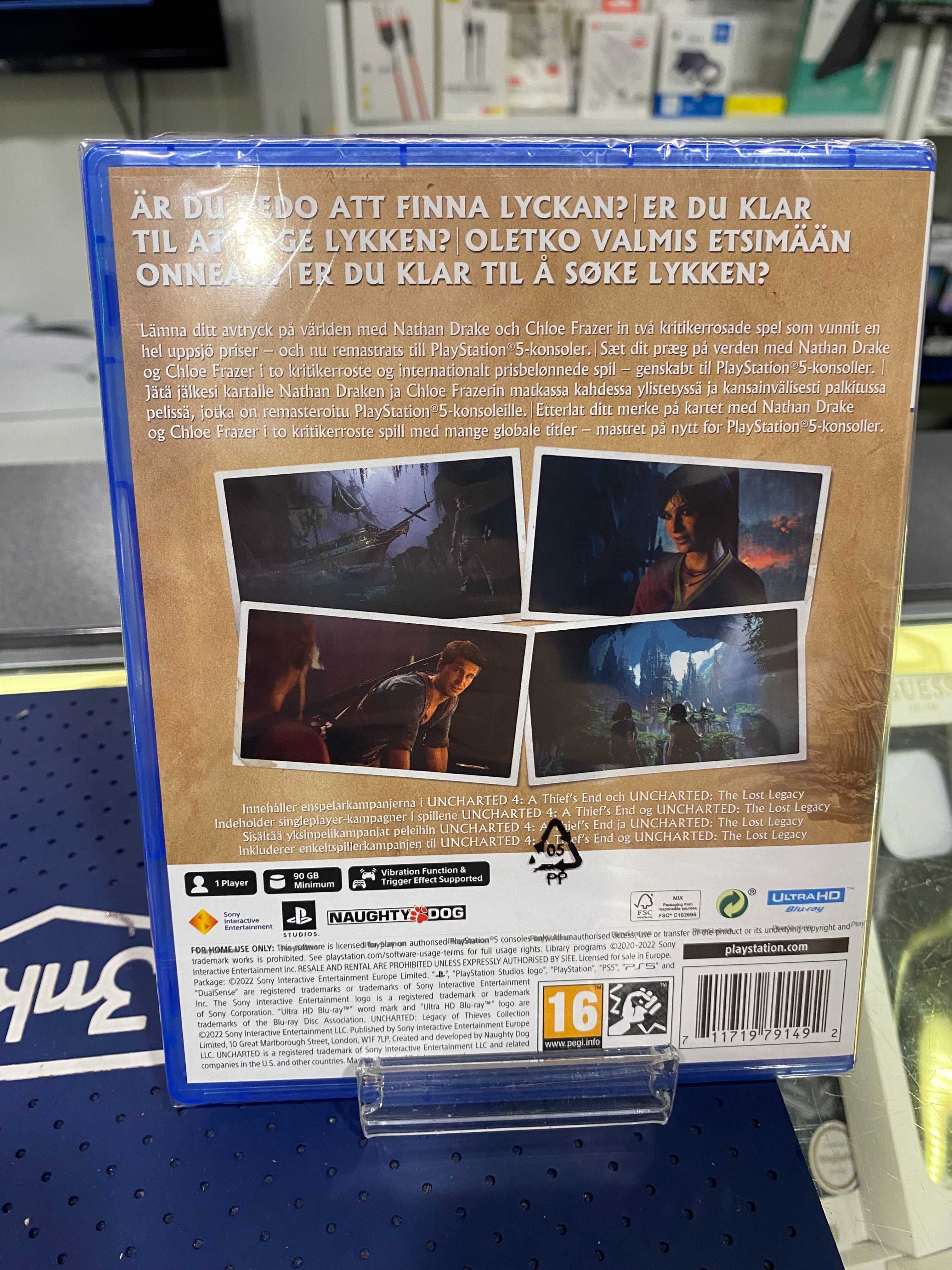 Uncharted Legacy of Thieves Collection Ps5 (NOWA)