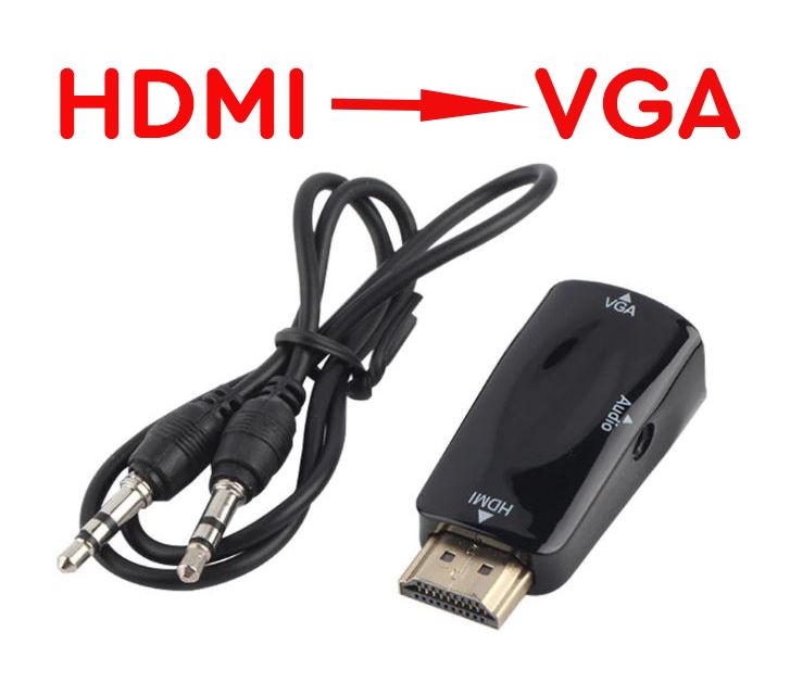 Переходник HDMI -> VGA со звуком эмулятор монитора PS T2 Xbox т2