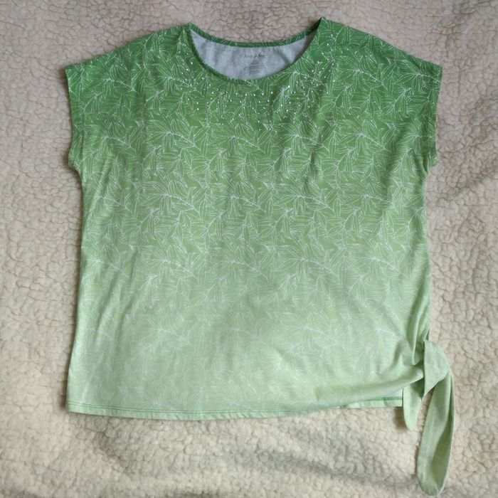 bluzka damska XL White Stag zielona bluzeczka t-shirt