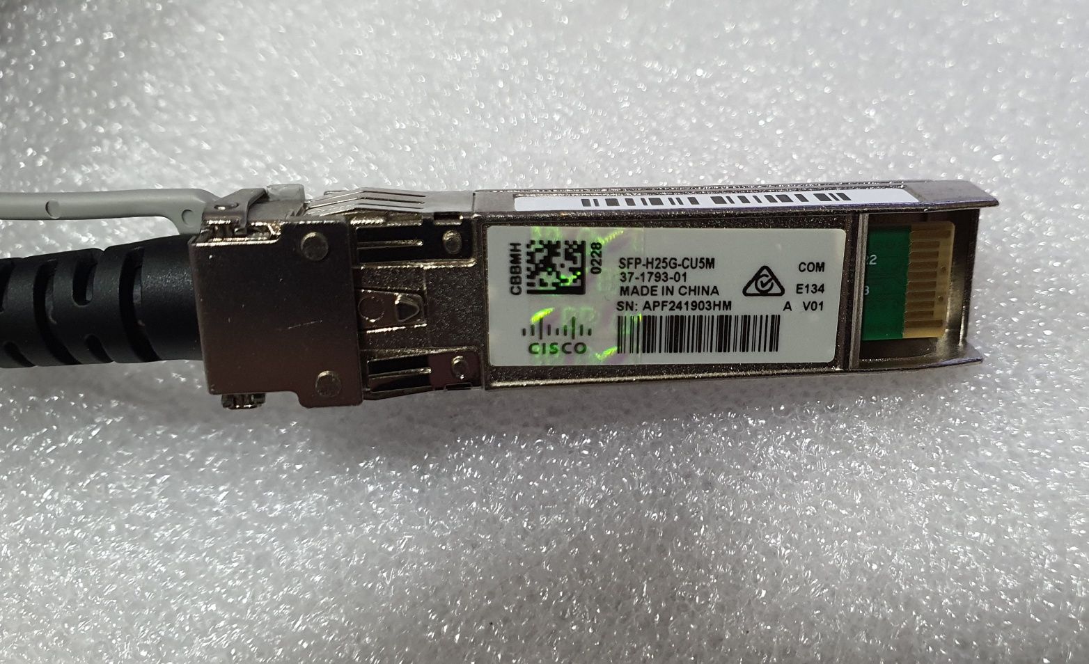 Cisco SFP+ 25gb DAC 5 Metros