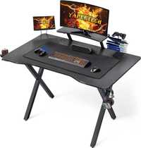 biurko gamingowe czarne
