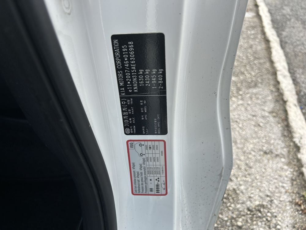 Kia Rio 1.1 CRDi EX Diesel branco único proprietário