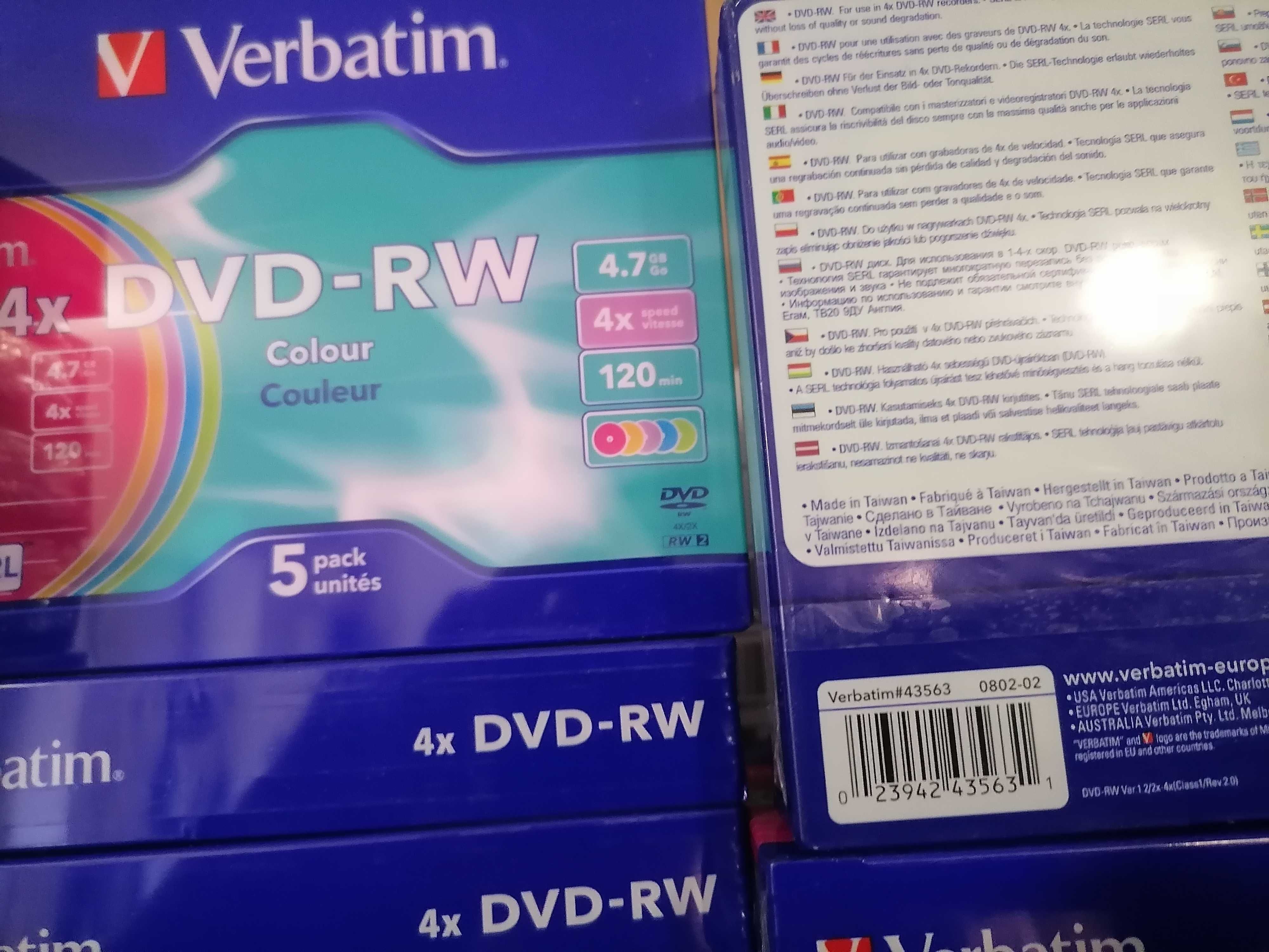 Диски Verbatim CD DVD