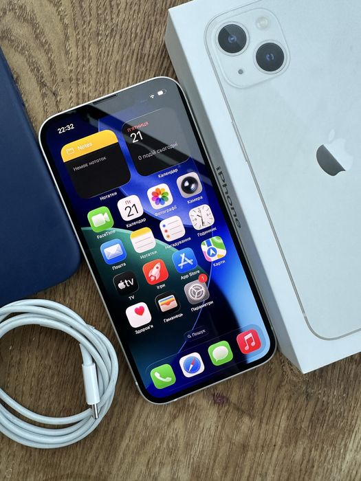Apple IPhone Айфон 13 128ГБ Білий, Неверлок, Оригінал