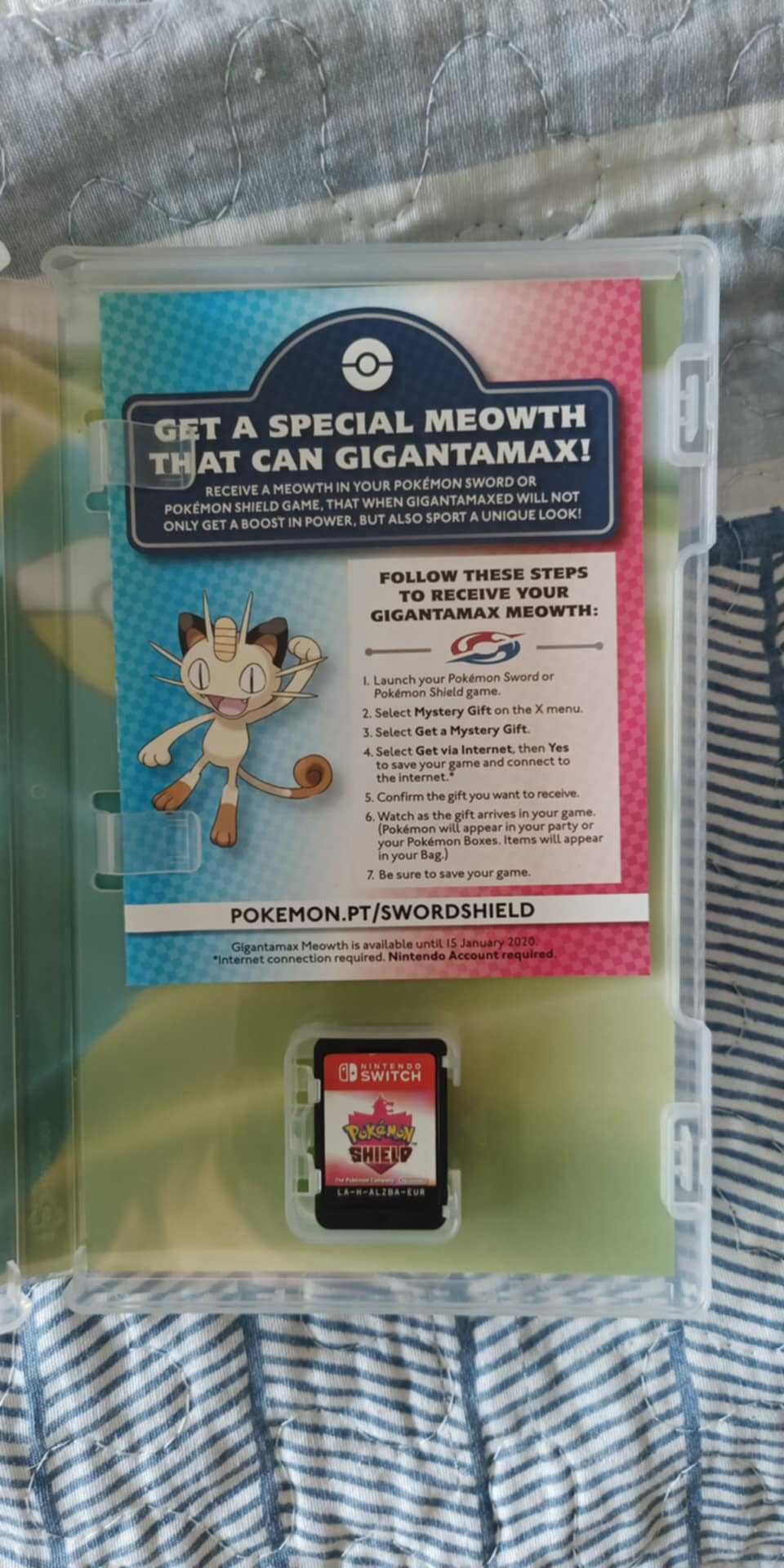 Pokemon Shield para Nintendo Switch