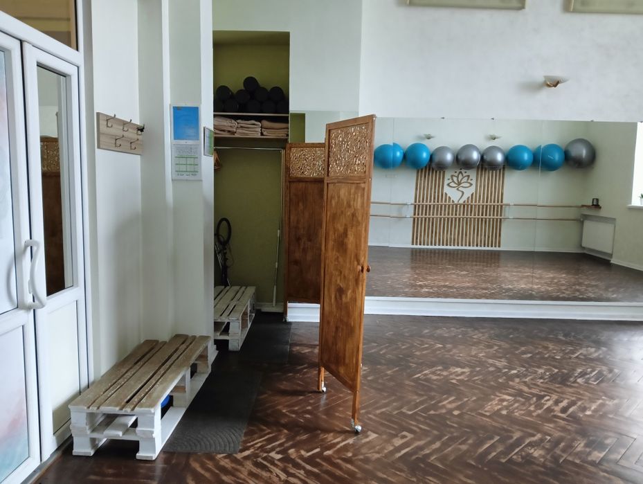 Аренда зала почасово для танцев/йоги/фитнеса/балета/мастер классов