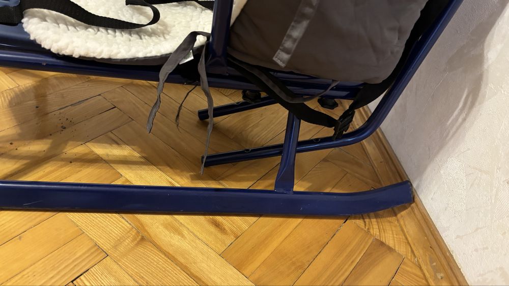 Санки дитячі Piccolino сині бу