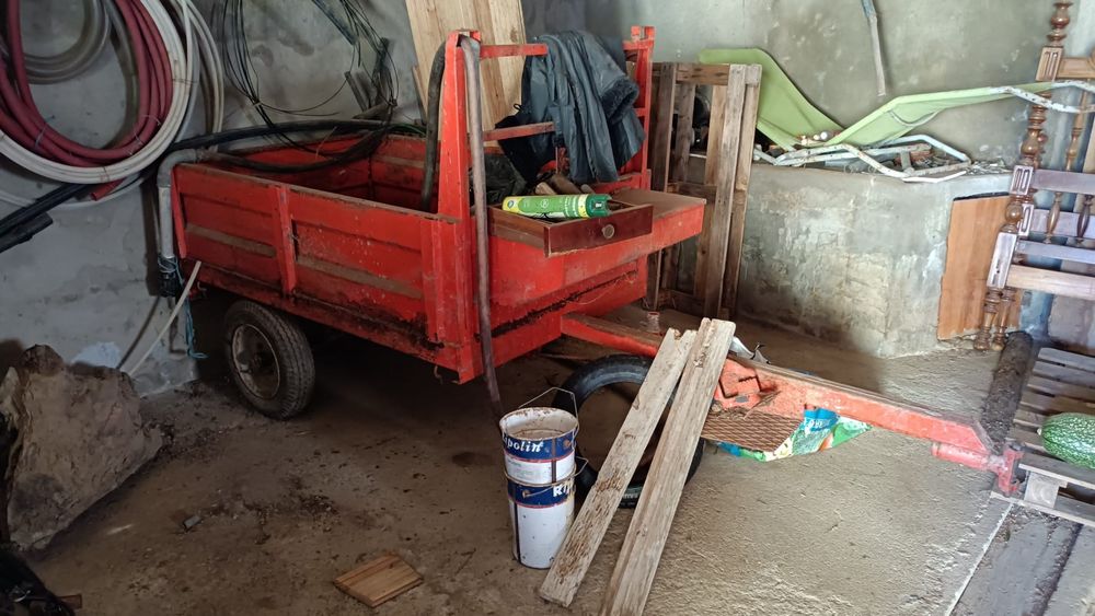 Atrelado/reboque motocultivador
