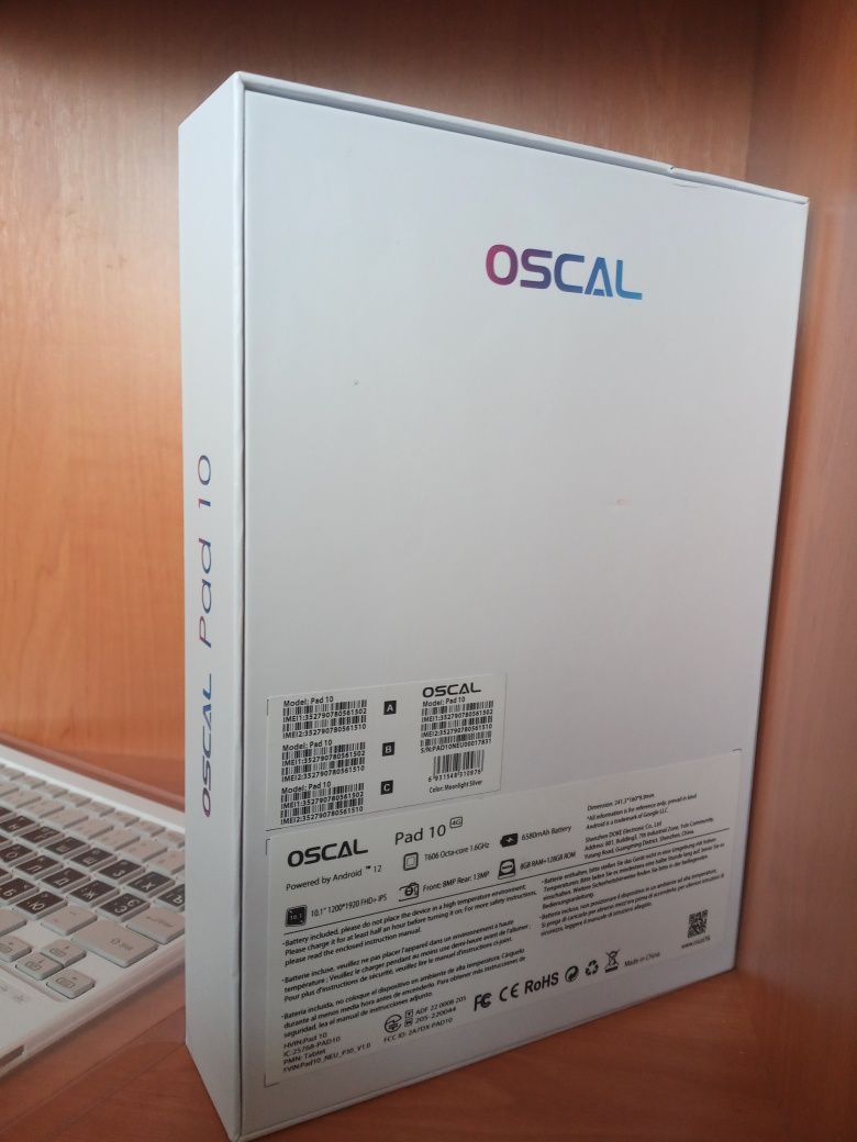 Продам планшет Oscal Pad 10 8/128GB 4 G Dual Sim Moonlight Silver