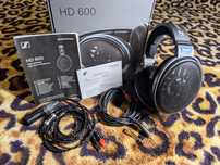Как новые! Студийные наушники - Sennheiser HD 600 + Бонус