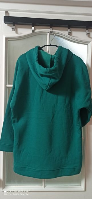 Худі, реглан, толстовка подовжена утеплена батал