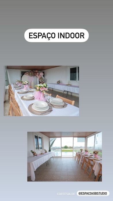 Aluga-se quinta para eventos com piscina