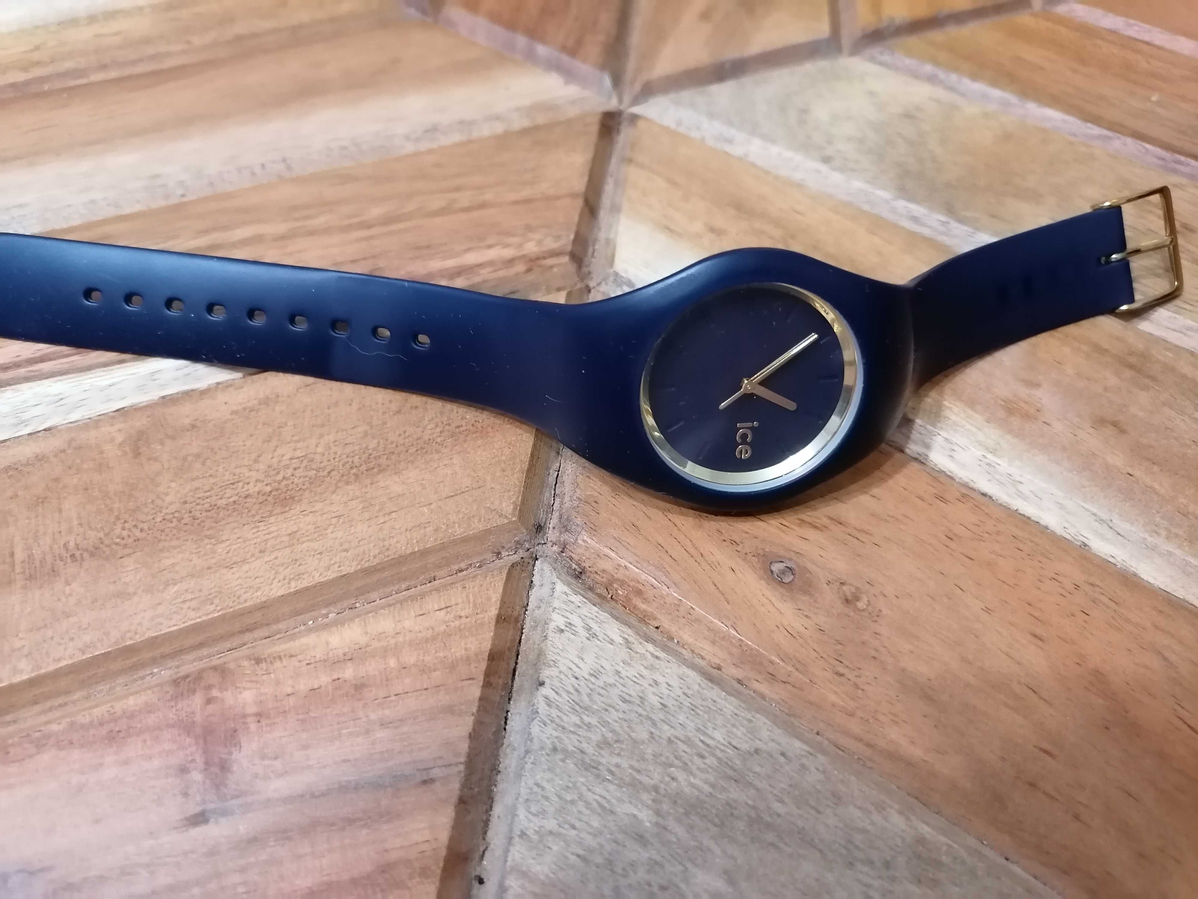 Zegarek ice watch granat złoto
