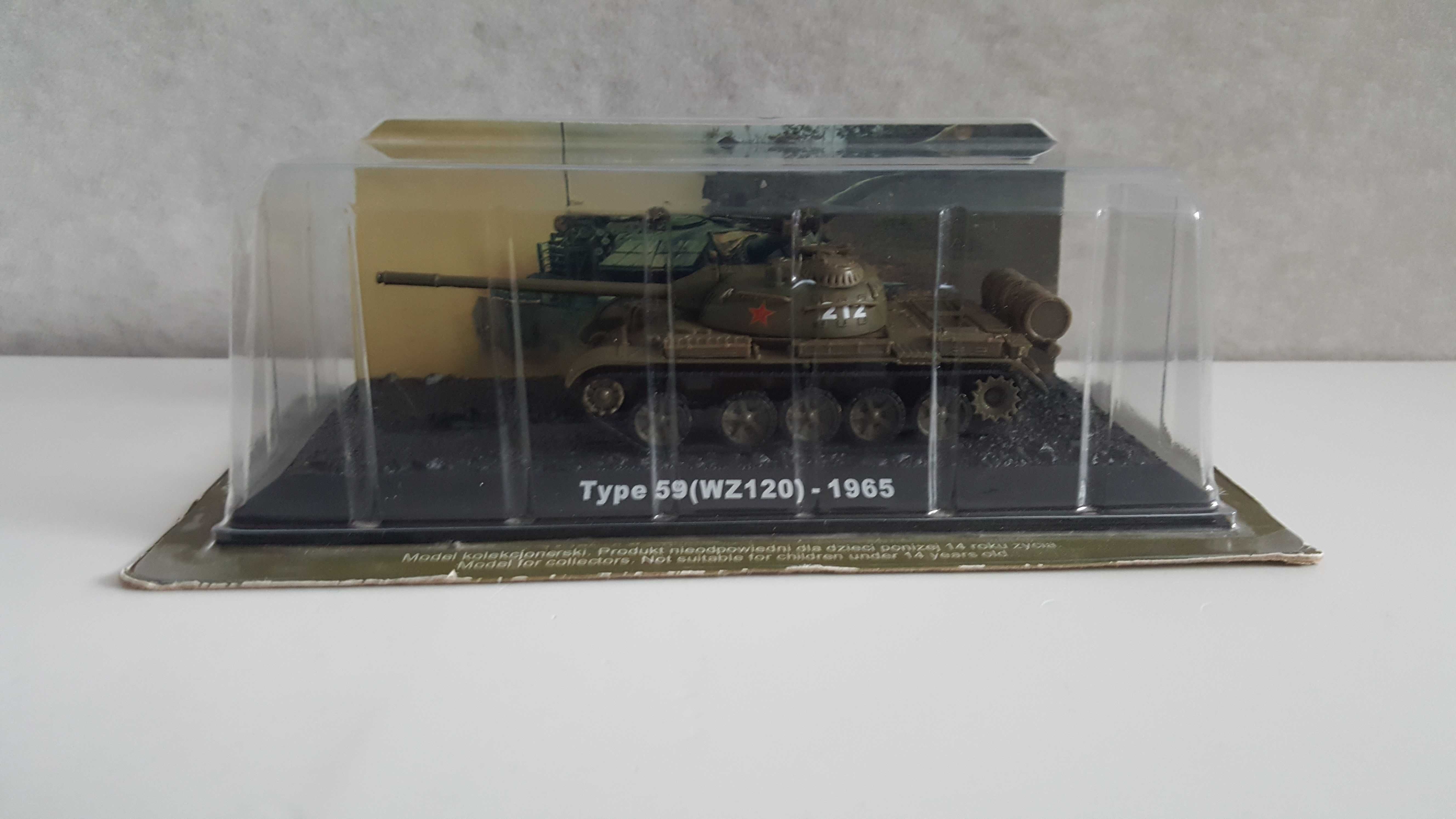 Type 59(WZ120) skala 1:72 - czołgi, pojazdy wojskowe, wozy bojowe