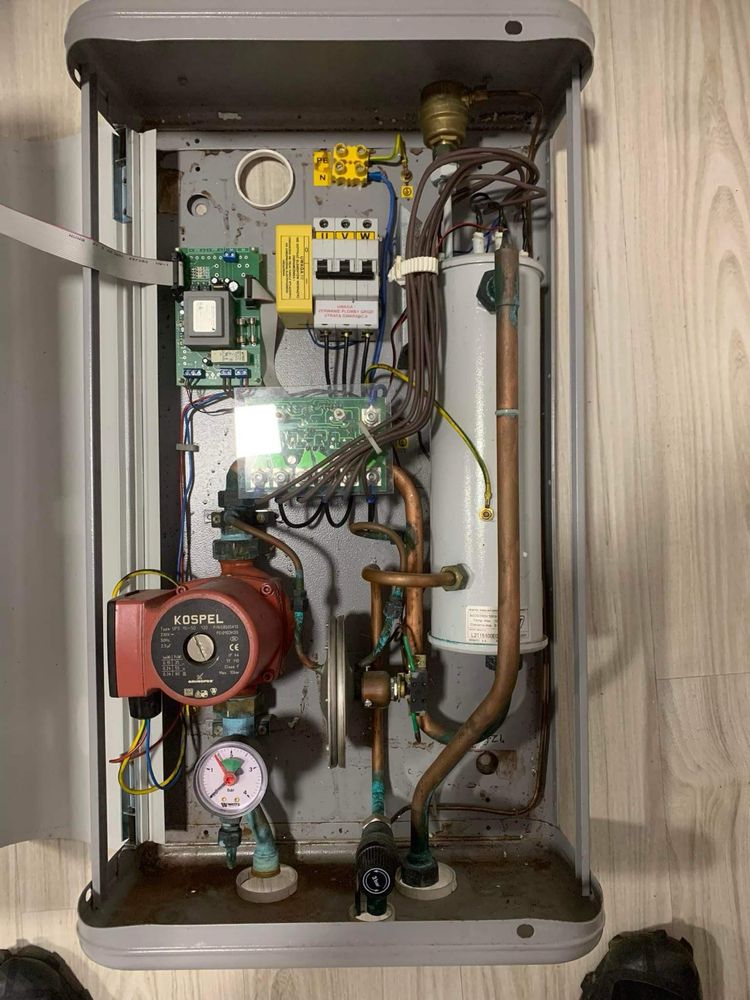 Wypożyczę PIEC KOCIOŁ ELEKTRYCZNY do wygrzewania posadzki c.o. Kospel