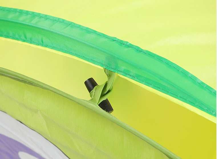 Tunel dla dzieci dziecka GĄSIENICA kolorowy do ogrodu domu na prezent