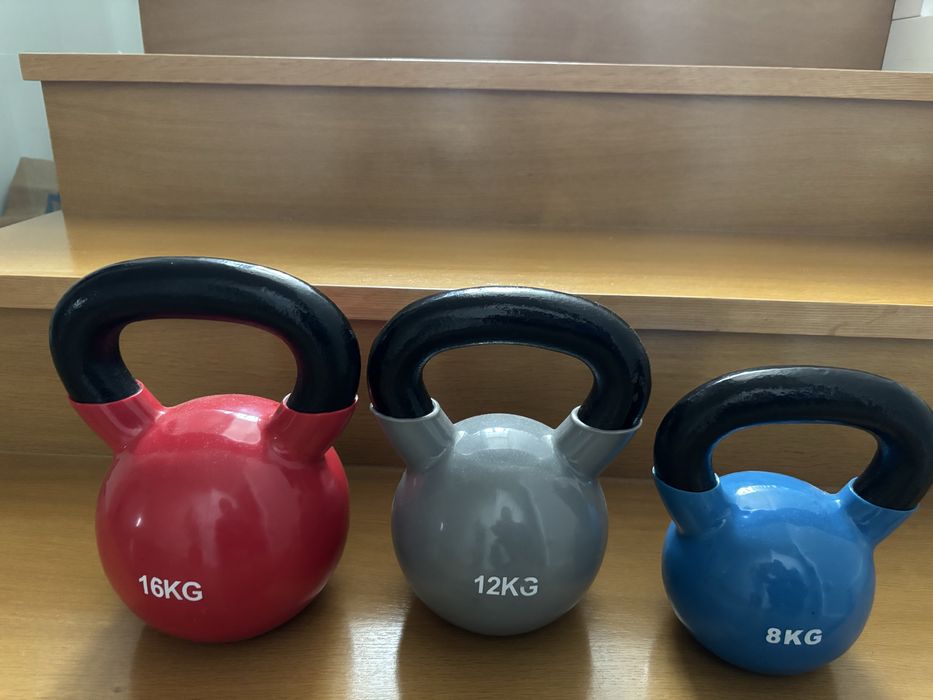 10 Ketlebells 8/12/16kg