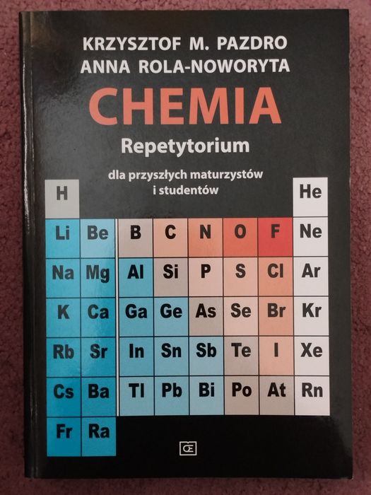 Chemia, repetytorium dla maturzystów i studentów, Pazdro, płyta NOWA