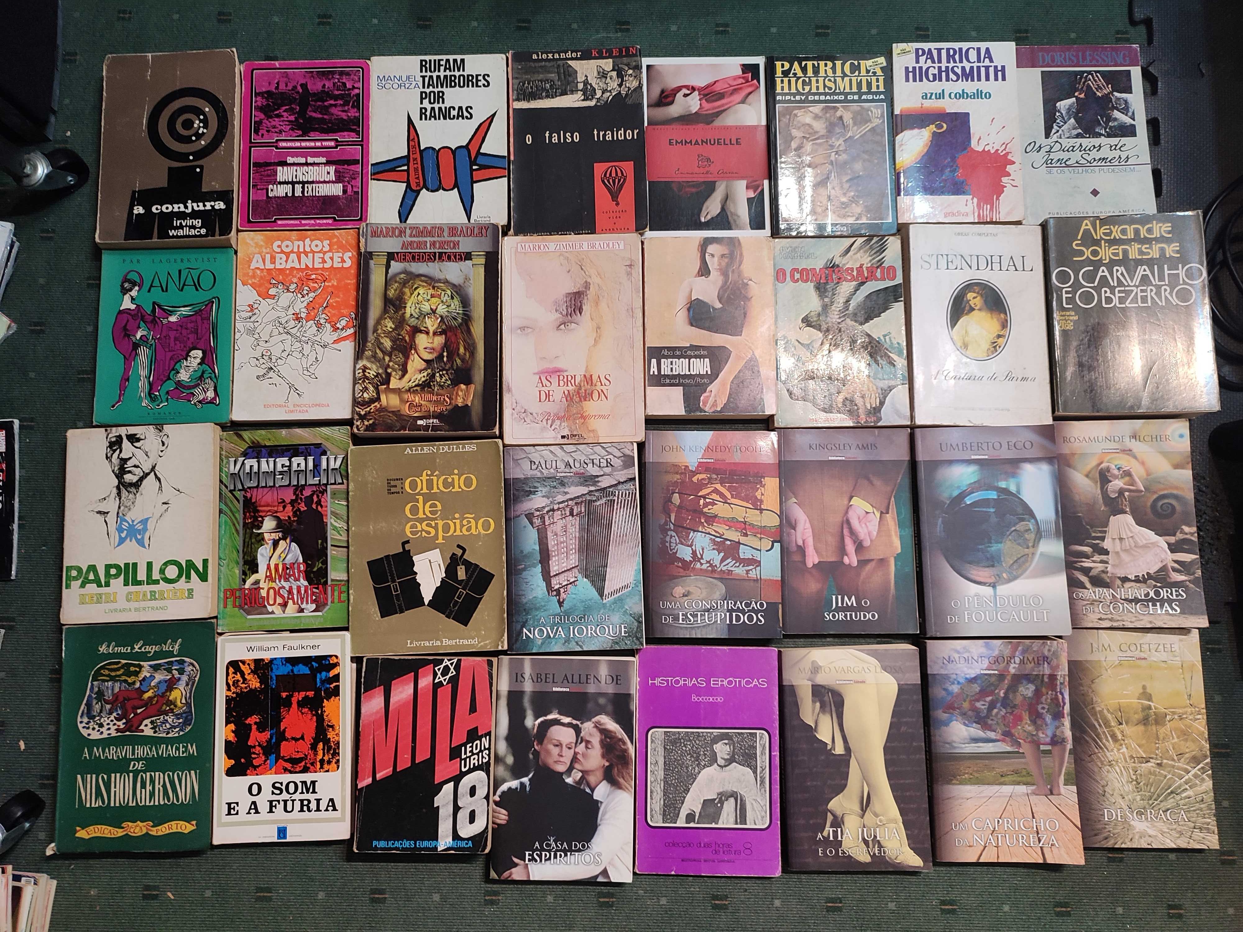 Grande Lote Literatura Autores Estrangeiros - Cada 2 €