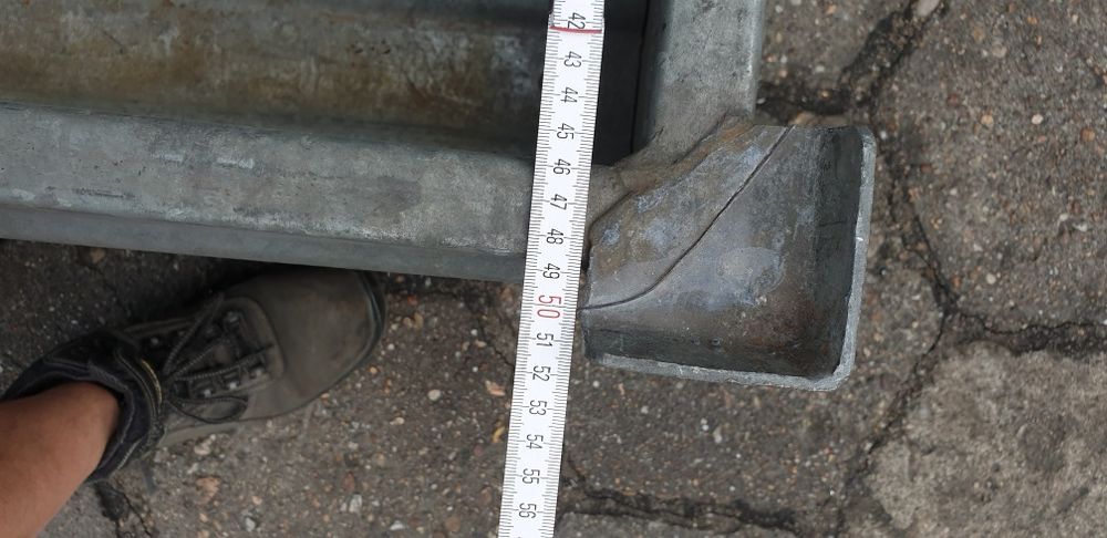 Pojemnik kosz metalowy kontener OCYNK  SCHAFER Box 0.8T Skrzyniopaleta