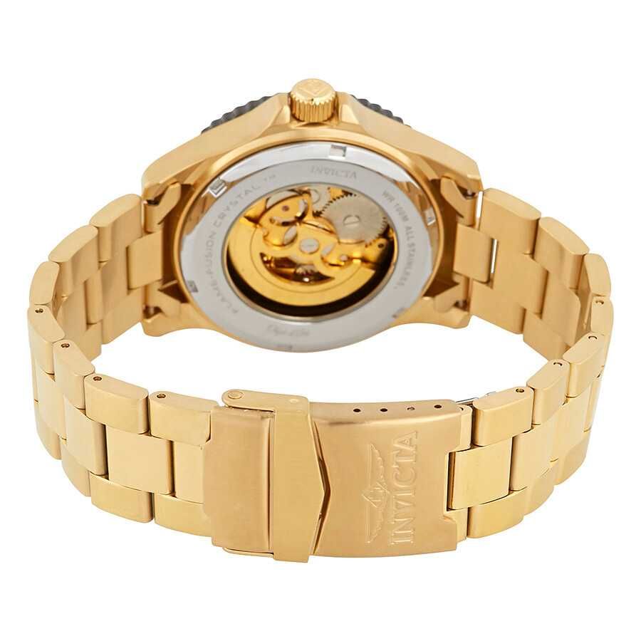 Часы Invicta Objet D Art gold 42мм механика 100% ОРИГИНАЛ скидка 60%