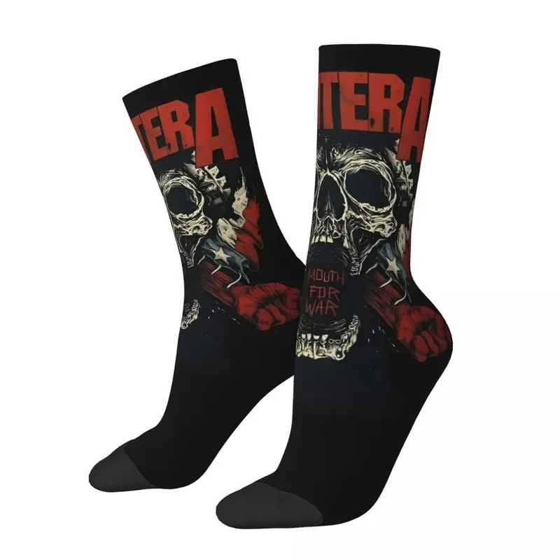 Meias Peúgas Pantera, AC/DC, Metallica Hevy Metal
