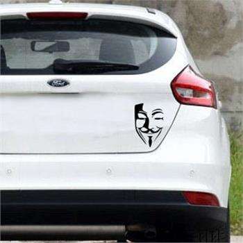 Autocolante Anonymous Mask