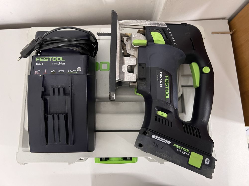 Wyrzynarka akumulatorowa FESTOOL Carvex PSBC 420 HPC 4,0 Ebi-Plus