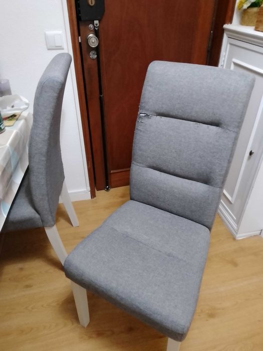 Não temos MBWAY. 3 cadeiras de sala da IKEA estrutura em madeira