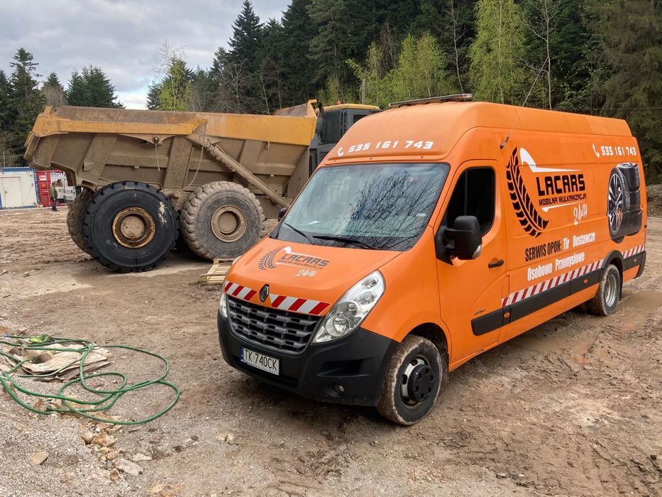 Mobilna wulkanizacja pomoc 24h osobowe, TIR, ciężarowe