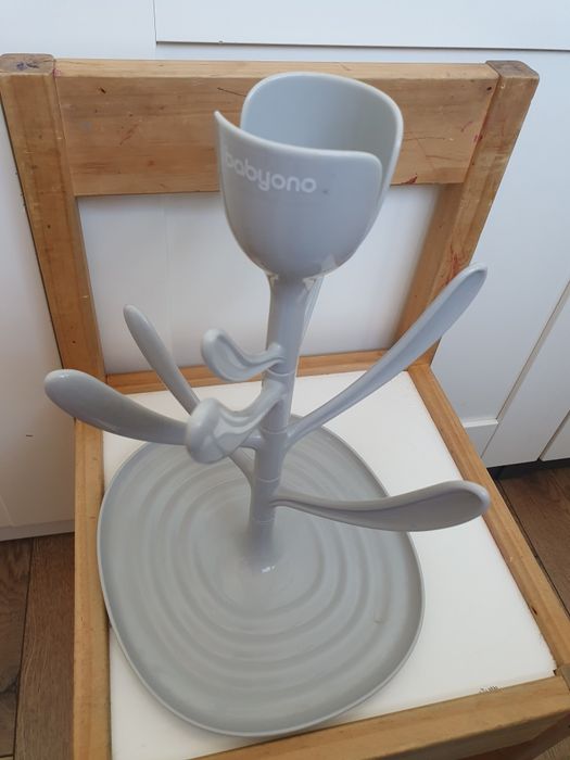 Babyono Tulip suszarka do butelek stojak na smoczki bibs