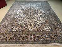 Keshan Kork 360 # 245 Perski dywan z Iranu - Ręcznie tkany wełniany