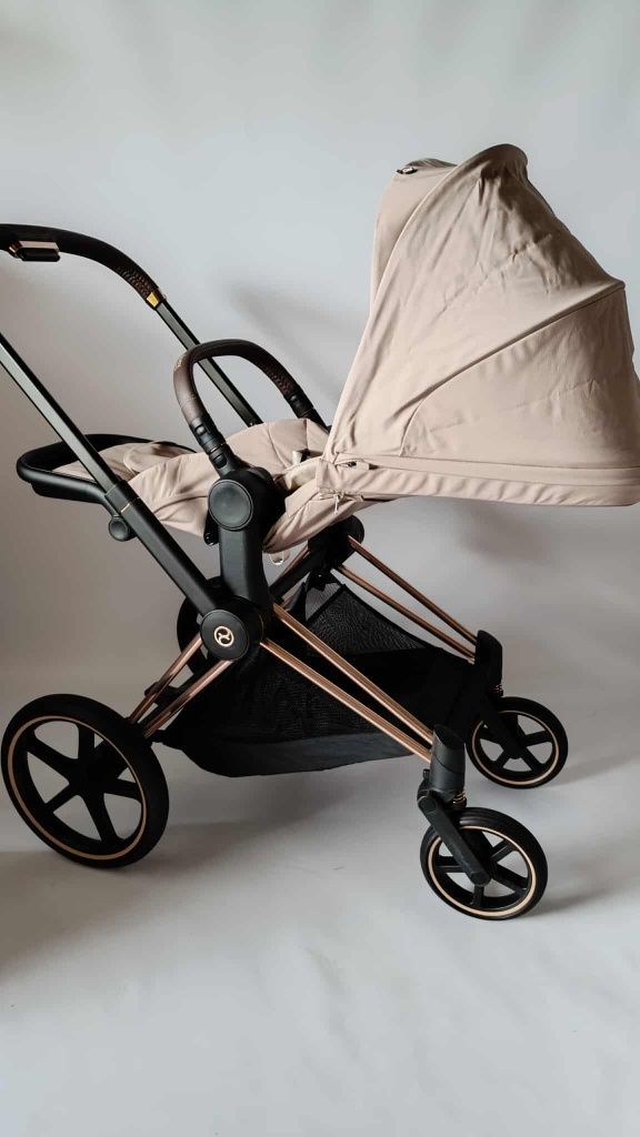 Cybex priam 4.0 cozy beige 2w1 wózek głęboko spacerowy