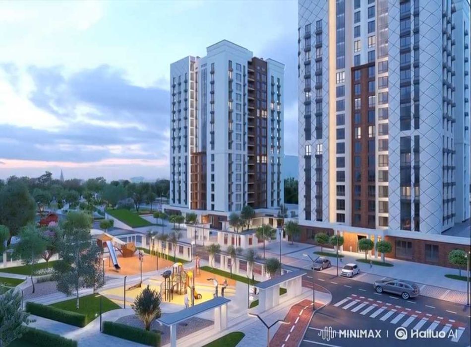 3х ком квартира в новом доме, отопление- газовой котел.