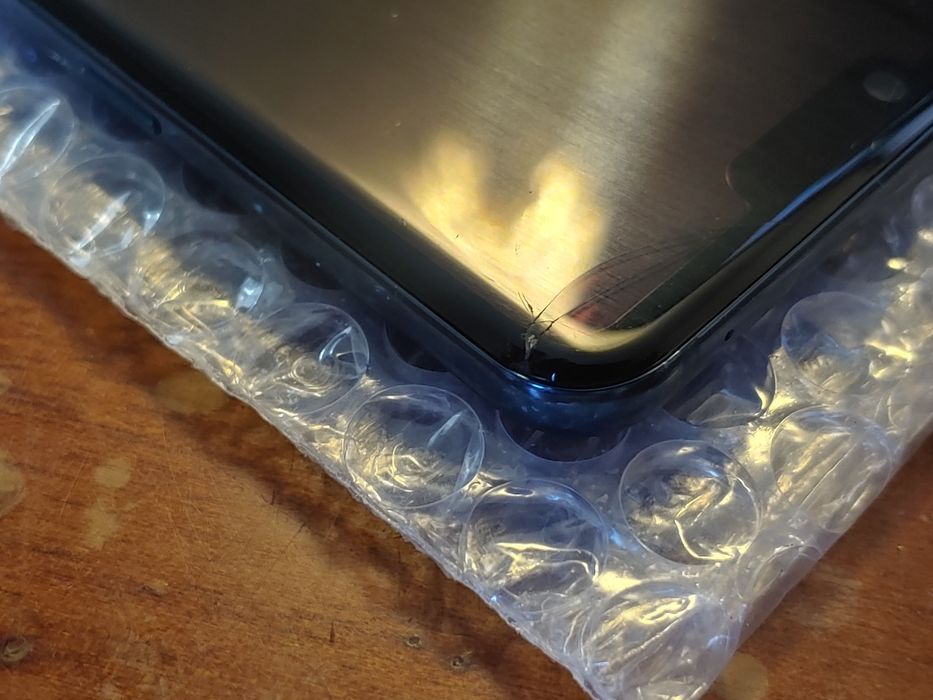 LG G8 Корпус телефона з екраном синій