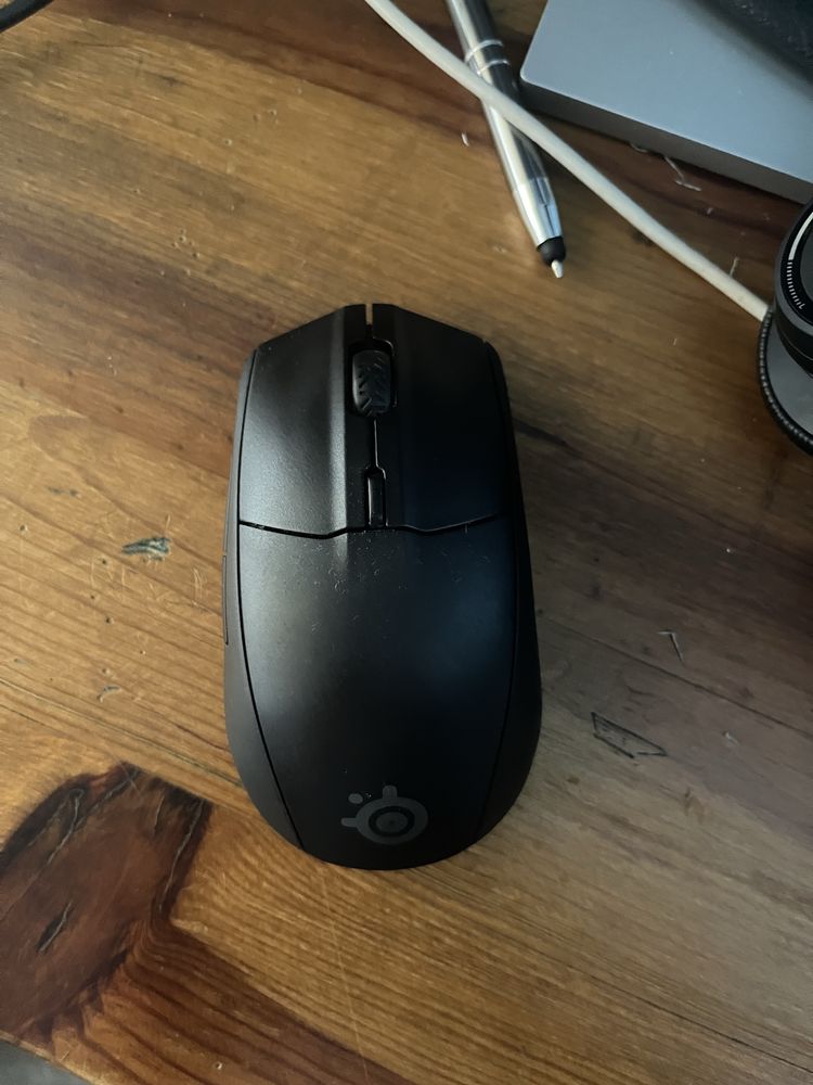 Rato Gaming sem fios STEELSERIES Rival 3 (18000 dpi - Preto)