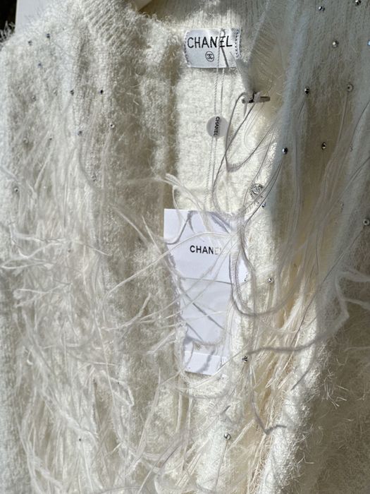 Sweter Chanel Biały
