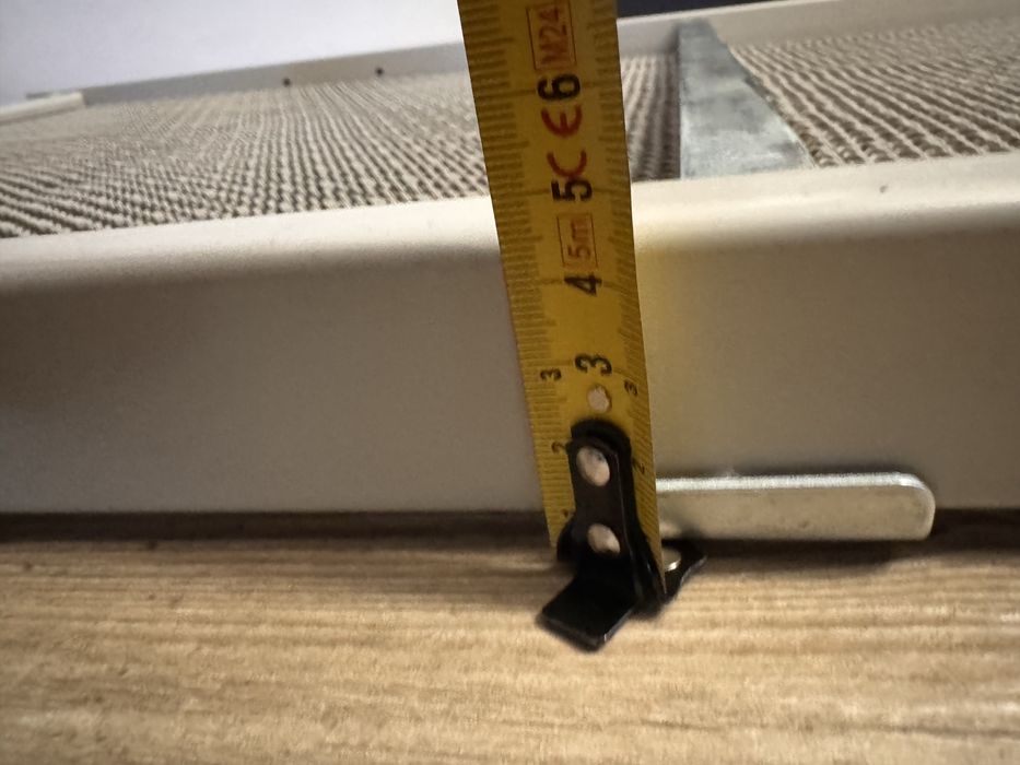 Porządny metalowy stelaż łóżko 196x69x4,5 cm, rete, retina