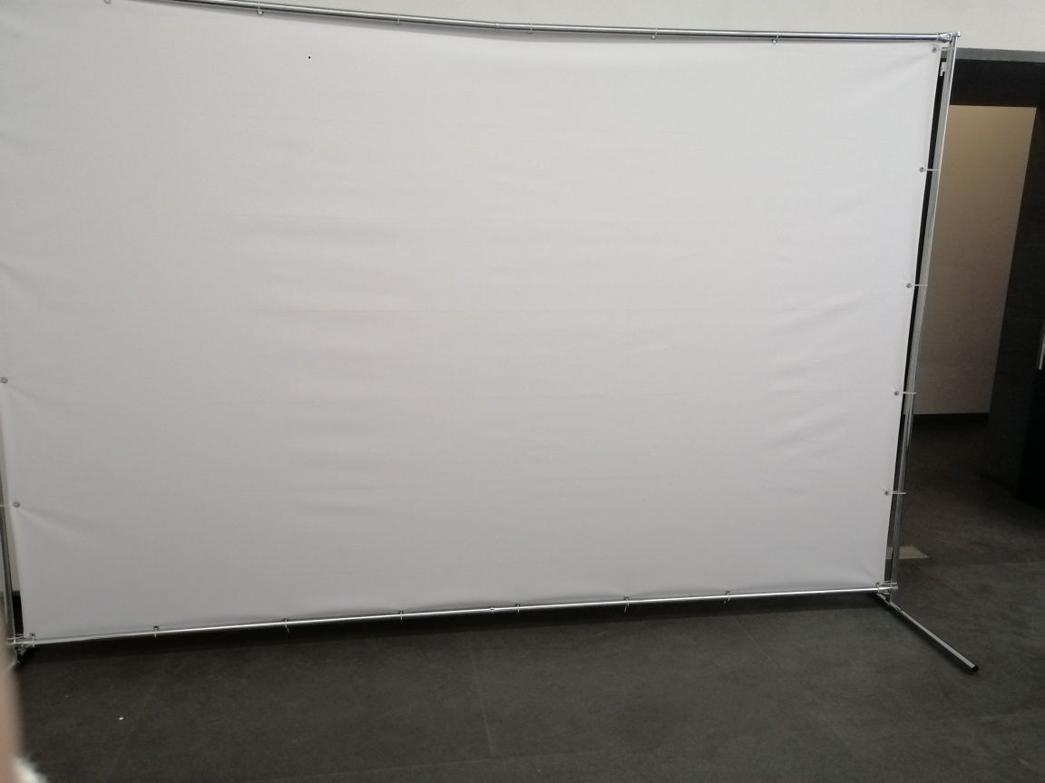 БАННЕР белый НОВЫЙ 3х2 м банер с люверсами фотозона