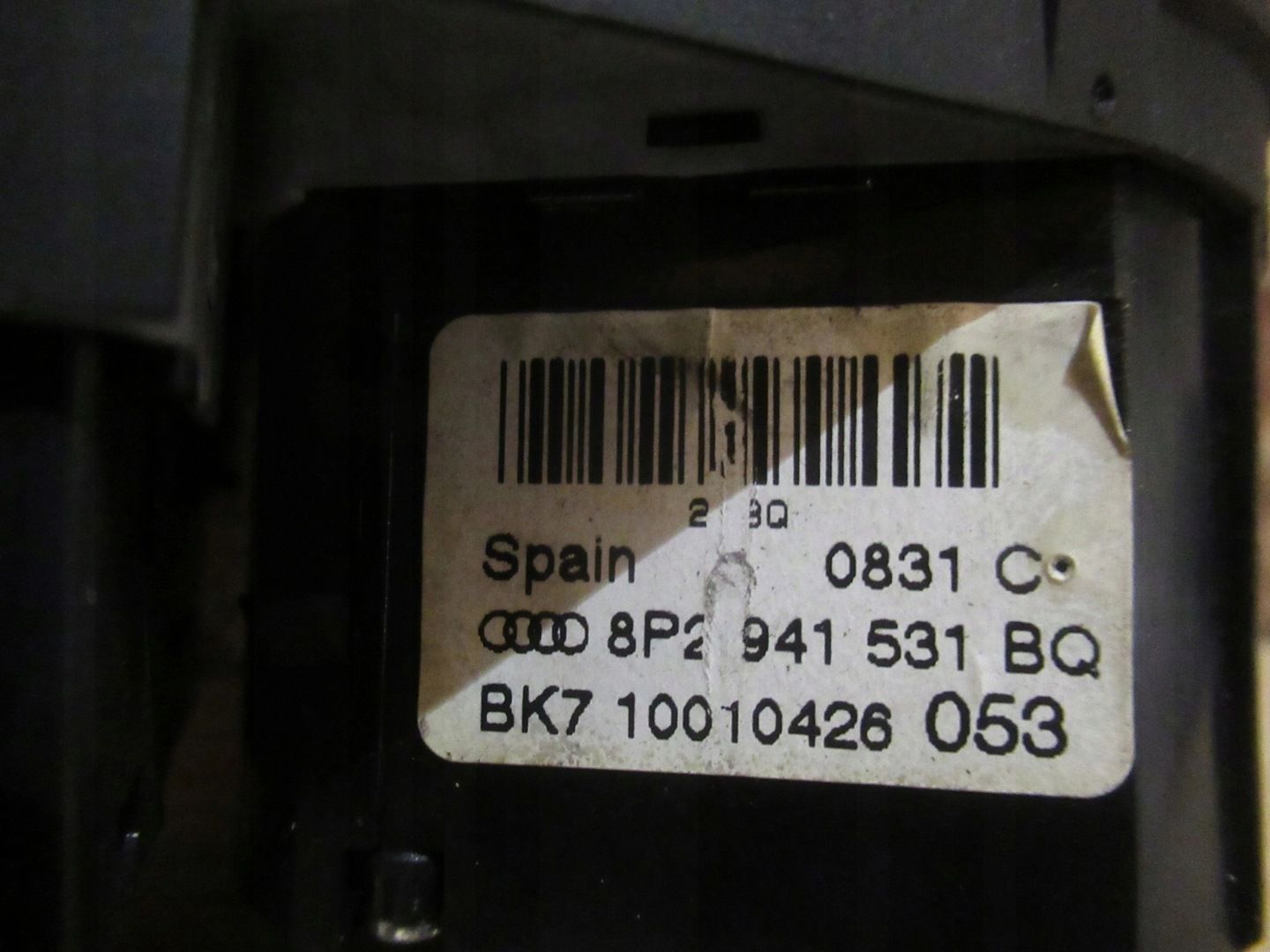 Włącznik świateł Audi A3 8P 07/13 ROK