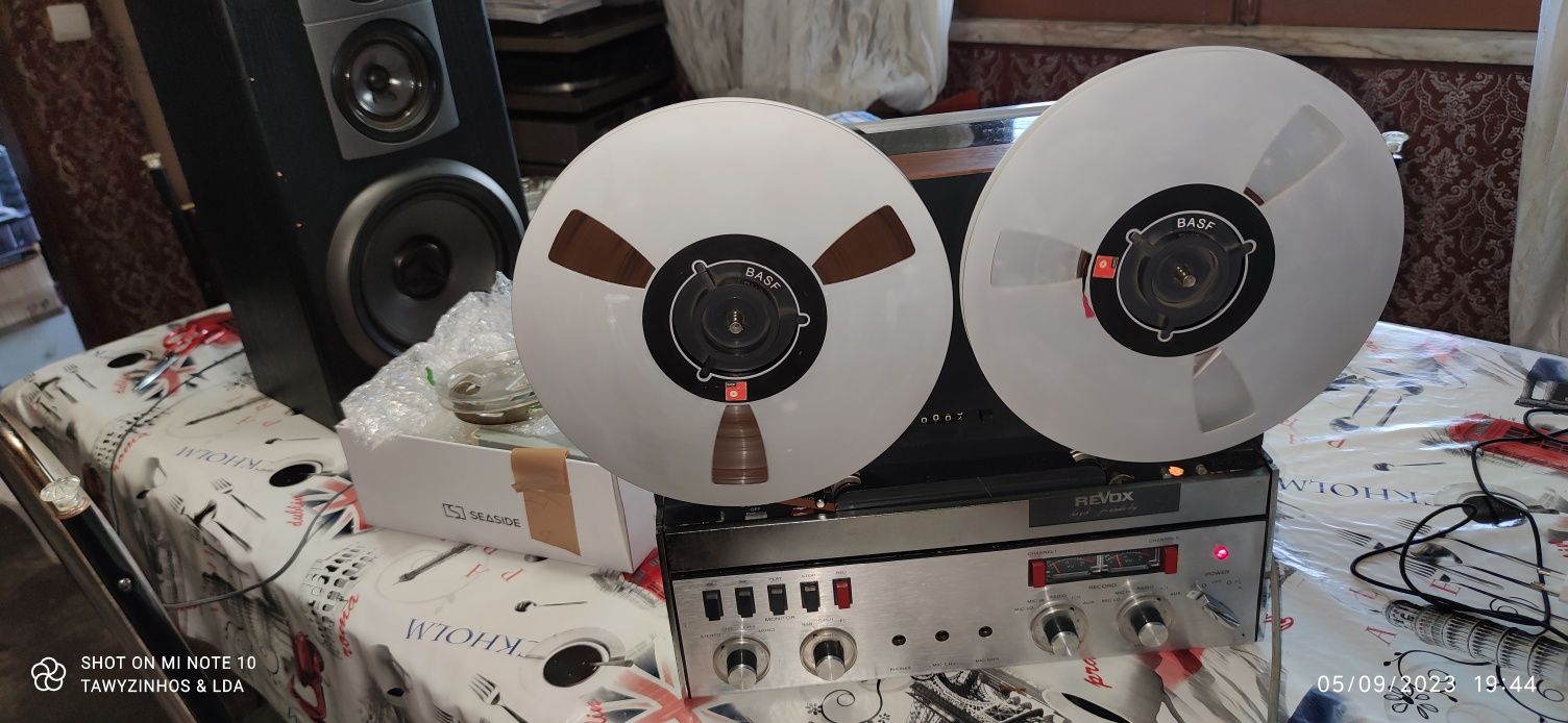 REVOX A77 a trabalhar