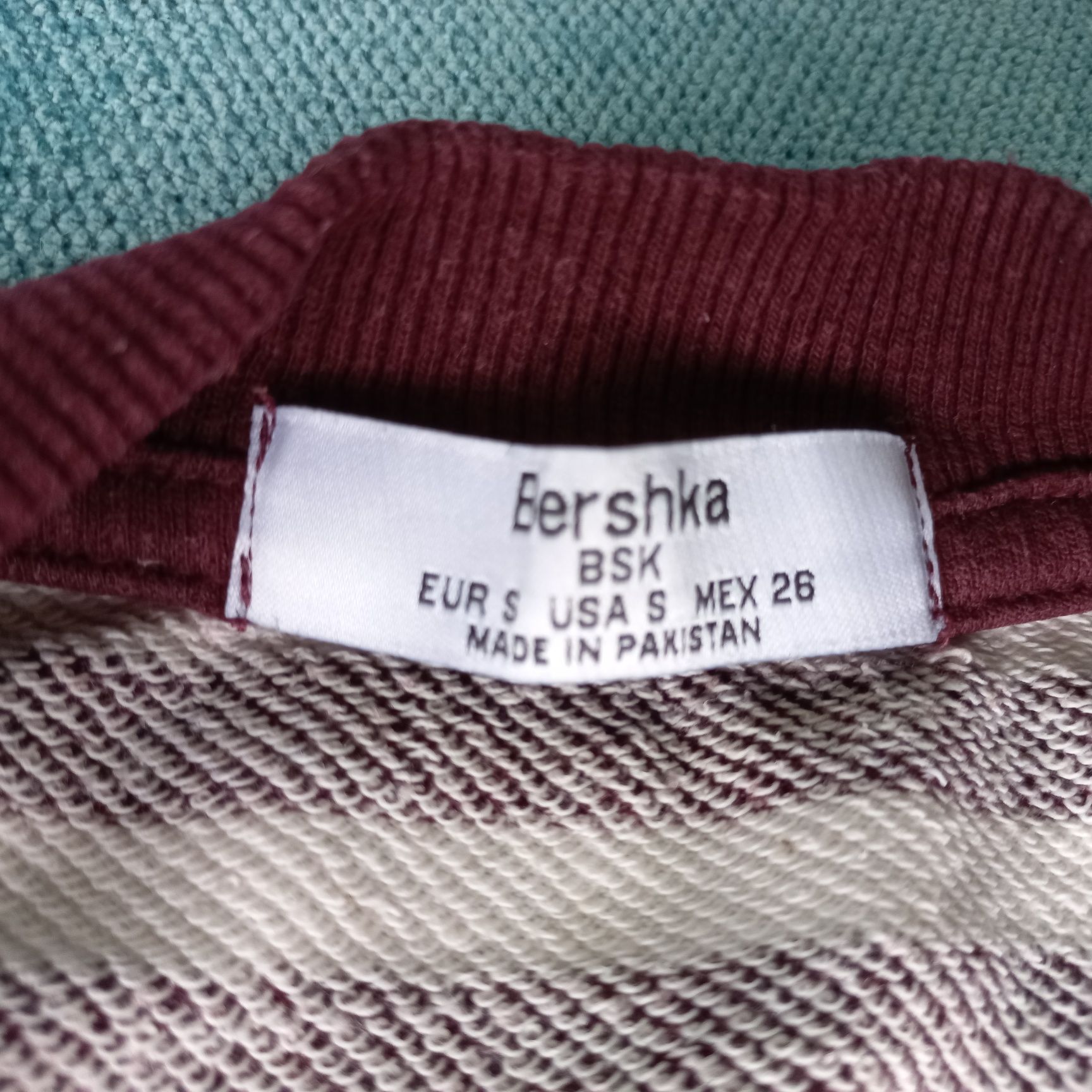 Bluza sweter oversize bershka paski ciążowa i nie tylko