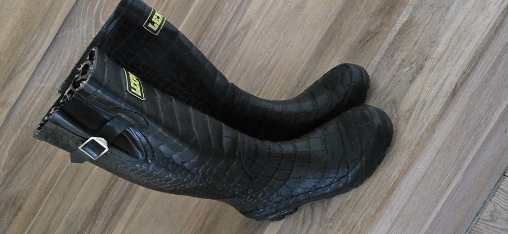 Kalosze damskie czarne roz. 39