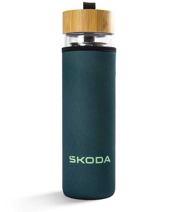 Пляшка скляна SKODA emerald green 0,5л