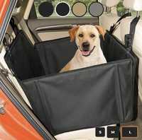 Pokrowiec na fotel samochodowy dla psa Wuglo Roz. L 58 cm x 75 cm czar