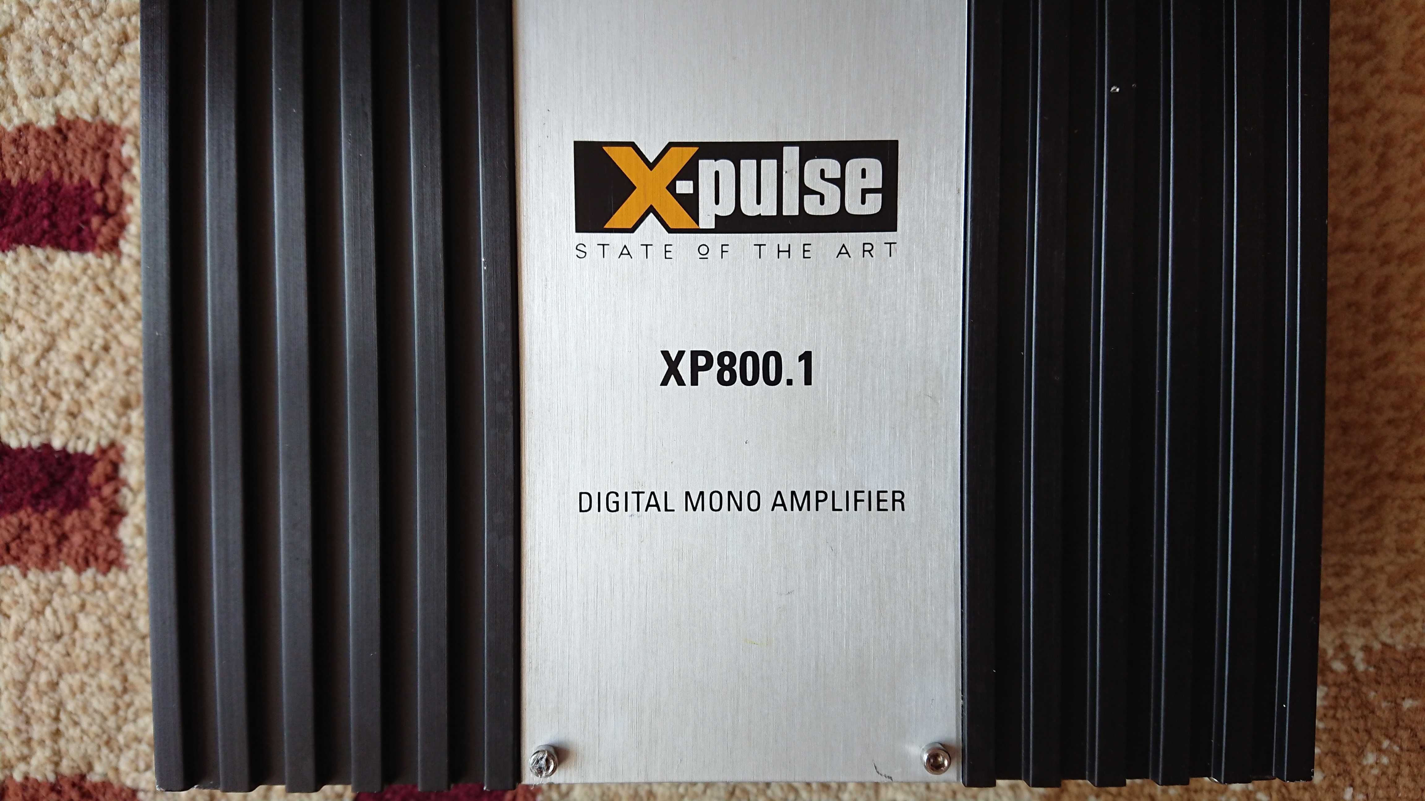Wzmacniacz X-PULSE XP800.1 Digital Mono Amplifier 900W RMS