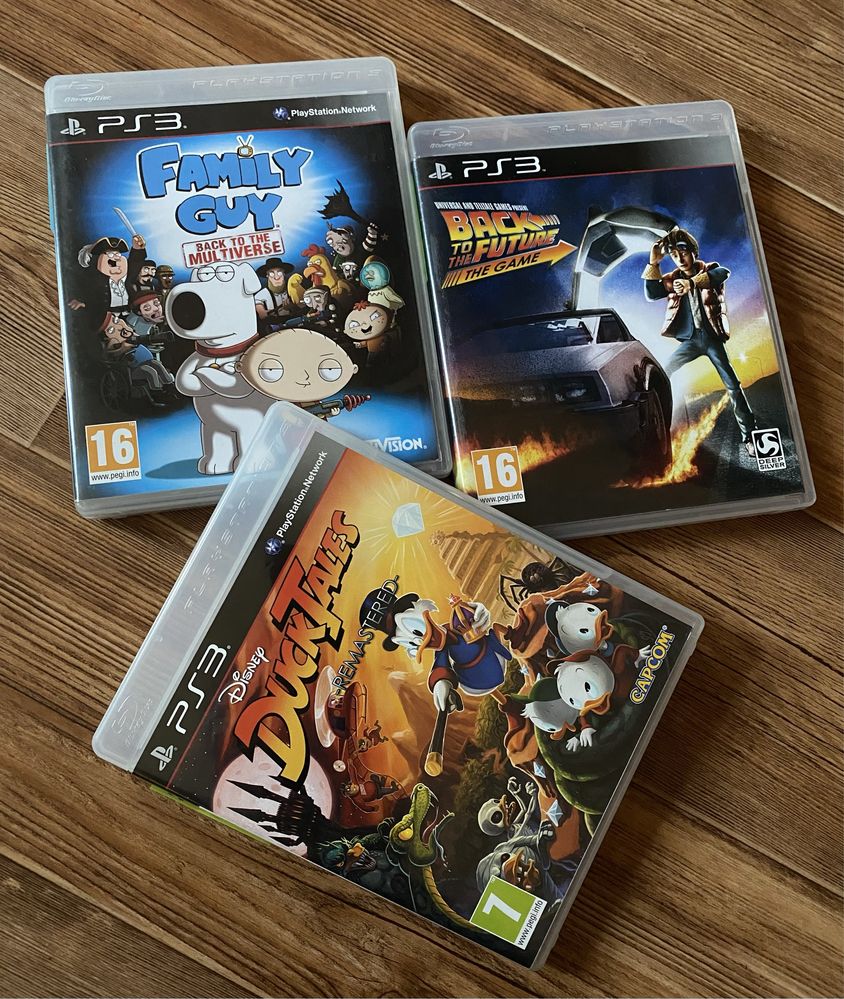 Sony PS3: Duck Tales, Wolfenstein, Transformers, Diablo, Conan, Hitman