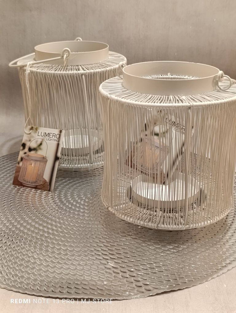 Lampion na świecę w stylu Boho